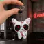 QEARY Ghost Sang Trọng Móc Khóa, Đen Trắng Đáng Sợ Đẫm Máu Phụ Kiện, Dễ Thương Mini Dark Sáng Tạo Túi Halloween Mặt Dây Chuyền Hàng Ngày