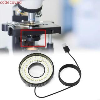 Đèn LED hiển vi COCODECOVED, Đèn hiển vi chiếu sáng dưới cùng chạy bằng USB, Đèn lấp đầy có thể điều chỉnh Đèn LED hiển vi LED trắng sáng Vòng kính hiển vi Công việc kính hiển vi