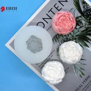 3D Hoa Hồng Nến Xà Phòng Khuôn Bánh Xà Phòng Silicon Làm Khuôn DIY Handmade VN