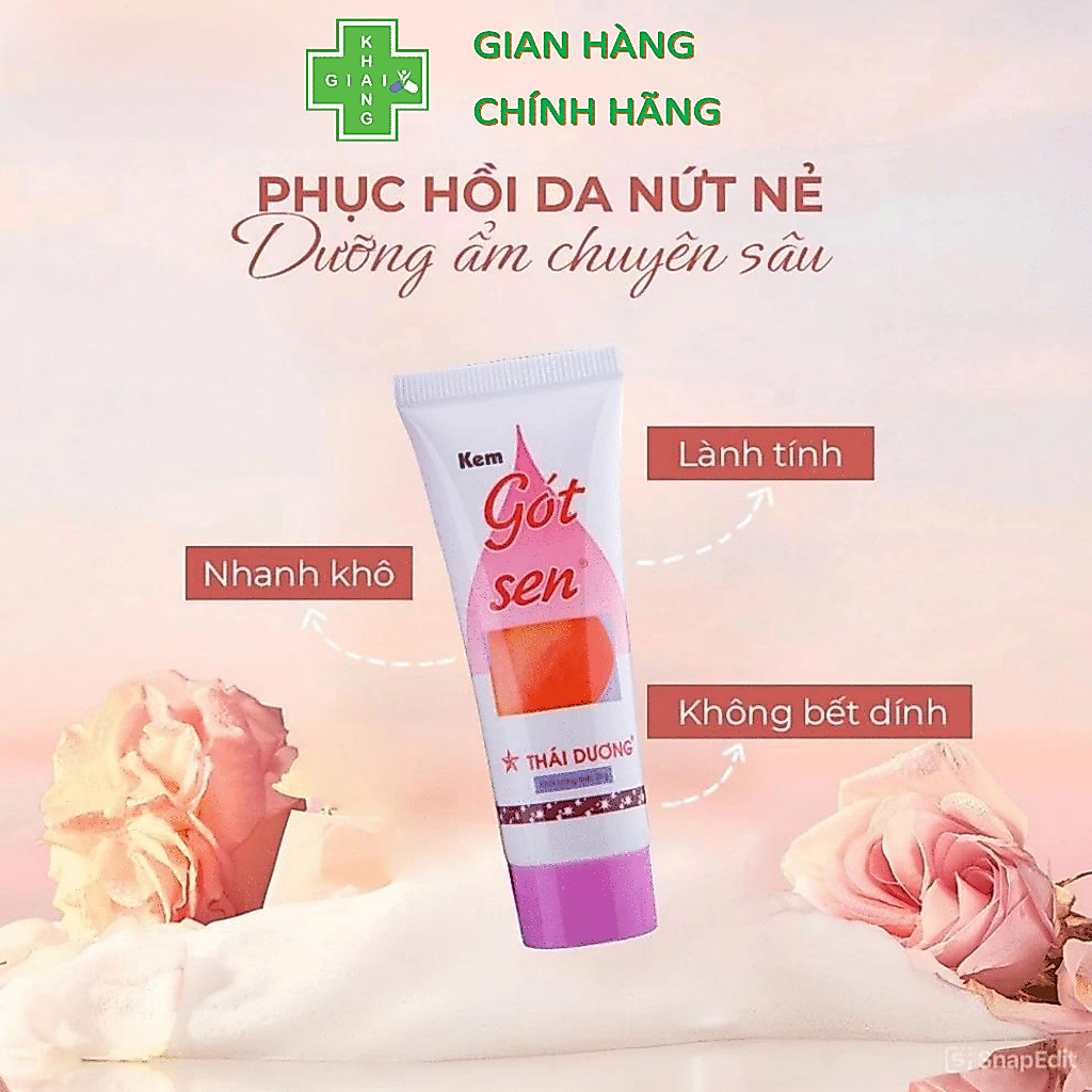 Kem dưỡng ẩm, hạn chế nứt nẻ dùng được cho cả tay và chân Gót sen (Chai 20g)