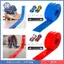 Flex Tracks Race Car Ramp Gift - Linh hoạt với 2 chiếc xe đua - Đơn giản, nhẹ, di động, đa năng kèm cốc hút - 15 Feet