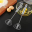 Cây Đánh Trứng Inox 304 Trục Xoay Tự Động Đánh Bông Nhanh Dụng Cụ Đánh Trứng Đa Năng Cho Nhà Bếp