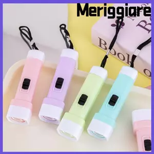 MERIGGIARE 5 / 10 Đèn pin LED nhẹ, Đèn pin móc khóa|Đèn pin Mini LED màu, ánh sáng mạnh chất lượng cao Chiếu sáng di động Tiệc sinh nhật trẻ em