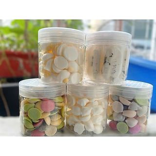 Combo Hũ nhỏ 200 ml ( khoảng 50-60g cả hộp) các loại bánh ăn dặm cho bé ăn thử