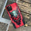 BK-1 Nhật Bản Oni Hannya Samurai Demon Mask Ốp Lưng Điện Thoại Iphone 15 14 12 11 13 Pro Max Mini X 8 Xr Xs 7 Puls glass Cover