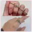 JRP Thời Trang Sáng Tạo Luy Hoa Giàu Tay Dây Nhẫn Dành Cho Nữ Có Thể Điều Chỉnh Handmade Bím Vòng Tay Trang Sức Cặp Đôi Quà Tặng JRP