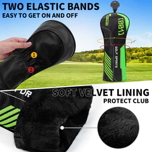 Câu Lạc Bộ Golf Vỏ Bảo Vệ Công Nghệ Sense Cap Cover Bộ Đồ Thể Thao Ngoài Trời Phụ Kiện Gỗ Golf
