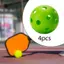Jfory Pickleball Bóng Pickleball Trong Nhà 26 Lỗ Khoan Chính Xác Bóng Rỗng Cấu Trúc TPE Phụ Kiện Giải Đấu Xây Dựng Liền Mạch Thích Hợp Cho Trong Nhà