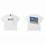 Hàng sẵn có Cặp đôi Top Cổ điển in logo đầu máy Áo thun ngắn tay cổ tròn 100% Cotton cao cấp