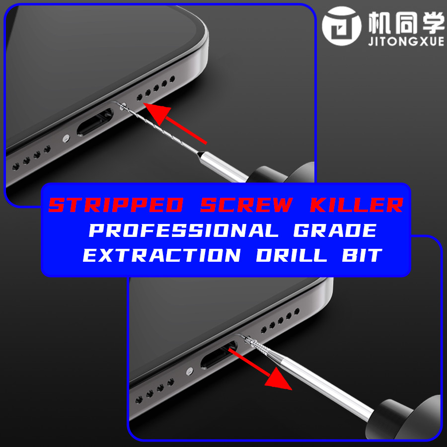 JTX SK-1 Vít Killer Set Chuyên Nghiệp Vít Extractor Cho iPhone Điện Thoại Di Động Sọc Mài Nhanh Loại Bỏ Vít Dụng Cụ