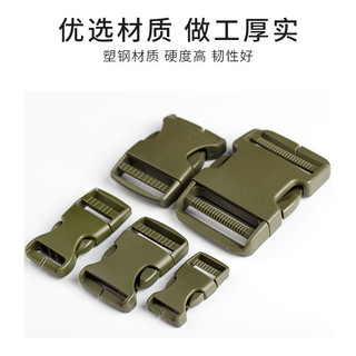 Quân Đội Xanh Ba Lô Chiến Thuật Túi Nhựa Khóa Miễn Phí Tháo Rời Thay Thế Trẻ Em-Nữ Điều Chỉnh Khóa Schoolbag Khóa Lớn Hành Lý Dây Đeo
