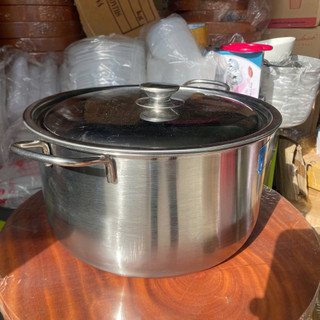 [SALE] Nồi Inox KLINs 24, 26, 28cm – Nắp Inox Bền Đẹp, Dùng Được Bếp Từ Hàng Thanh Lý