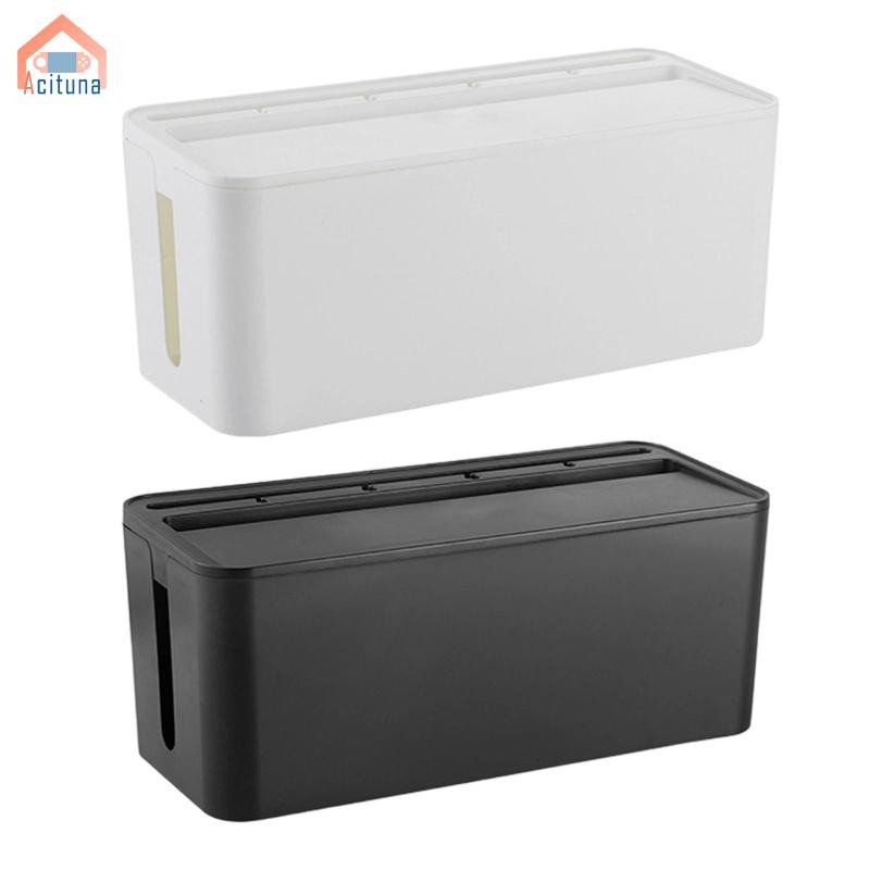 Hộp Quản Lý Cáp Hộp Đựng Tiết Kiệm Không Gian Trang Trí Hiện Đại Có Nắp Di Động Tổ Chức Cho Dây Rời Quản Lý Phòng Ngủ TV