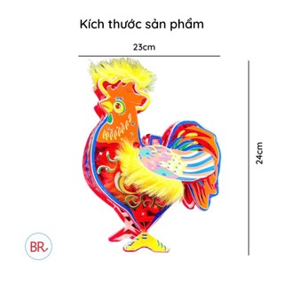 [TRUNGTHU2025] Đèn lồng truyền thống giấy bóng kính hình thú xinh xắn-phụ kiện trang trí quán cà phê, lớp học 02319