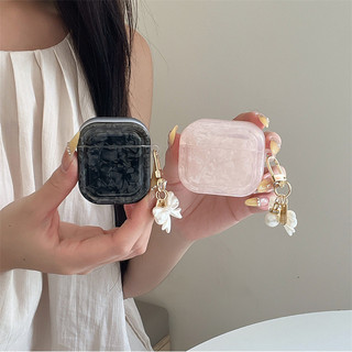 Ngọc trai mẹ màu trơn cho AirPods 1 / 2 3 Pro Pro2 Pro3 Airpod4