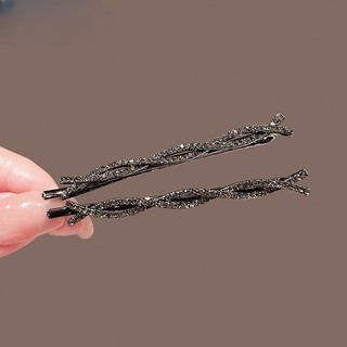 SET CLIP TÓC CAO CẤP MAUROPOLI - MÀU ĐEN PHONG CÁCH, BAO GỒM CLIP PHẲNG CHO TRÁN VÀ HAI BÊN