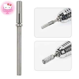 Moonlights 1 Chiếc 3.1 Mm Mandrel Bit Cho Móng Tay Thép Không Gỉ Chà Nhám Dây Cho Làm Móng Tay Giấy Nhám Vòng Giá Đỡ 3 / 32 Phụ Kiện Khoan Móng Tay EN