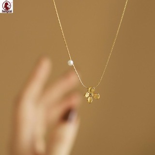 Vòng cổ ngọc trai bằng thép không gỉ 316L, chống thấm nước