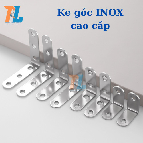 Ke góc vuông , bas góc vuông 90% Inox không rỉ (tặng kèm đinh vít ...