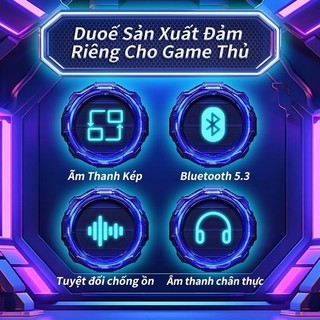 Tai nghe chơi game không dây Bluetooth TWS X15PRO có micrô và chất lượng âm thanh chân thực