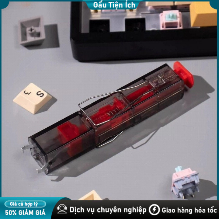 Dụng Cụ 2 In 1 Nhổ Keycap Và Switch, Vật Liệu Nhựa Và Kim Loại, Thiết Kế Nhỏ Gọn Tiện Lợi, Dễ Mang Theo, Chất Lượng Tốt