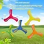 JUIC Trẻ em Boomerang, Quay trở lại 360 độ Tương tác phát sáng Boomerang, Giáo dục sớm Đồ chơi tên lửa bay EVA mềm Đồ chơi thể thao ngoài trời