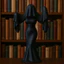 HT2 The Veiled Lady - Gothic Ghost Figurine Halloween Trang Trí Nhà Hình Hành Động Đồ Chơi Mô Hình Quà Tặng Cho Trẻ Em TH2