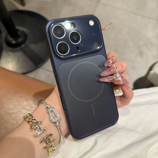 HOCE Kính Từ Tính IPhone Ốp điện thoại 17 16 15 14 13 Pro Max 17 Air Case Bảo Vệ Toàn Bộ Camera Cứng Mờ Mặt Sau