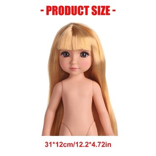 DE Softly Skin Họa Tiết Búp Bê Men 12 Inch Cho Trò Chơi Nhập Vai Sáng Tạo