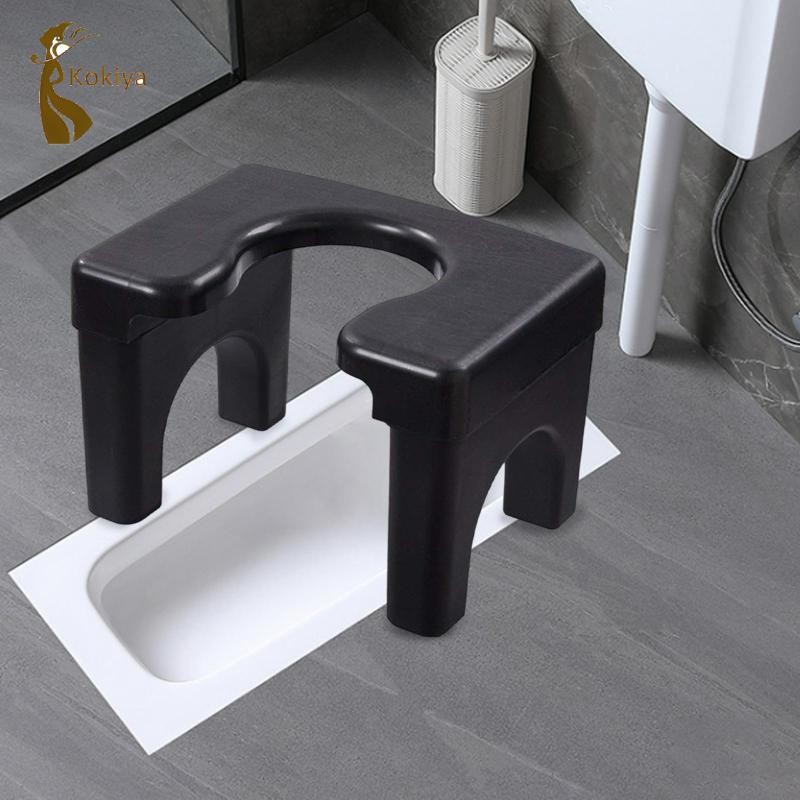 Ngồi xổm Ghế Ngồi Vệ Sinh Chống Trơn Trượt Dễ Dàng Giun Ổn Định Nhẹ Bền Di Động Dày Phòng Tắm Bồn Cầu Ghế Phân