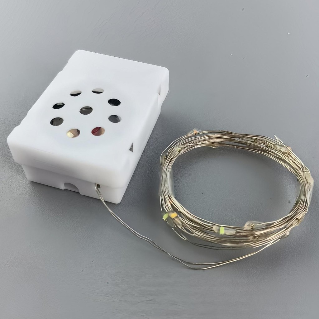 Chúc Mừng Sinh Nhật Hộp Nhạc Hộp Giọng Nói Loa Âm Nhạc Đồ Chơi Đèn LED Dây Trang Trí