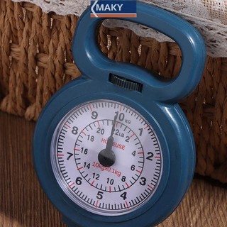 Onetimingcool Con trỏ Móc lò xo Cân câu cá di động Công suất 10kg Thực phẩm Cân kỹ thuật số Cân hành lý Cân VN