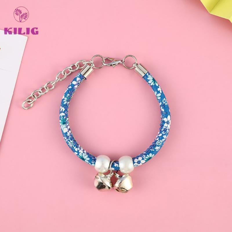 Cửa hàng tốt nhất Vòng cổ hoạt hình đầy màu sắc có thể điều chỉnh với cổ áo an toàn cho chó con Mèo con Phụ kiện thú cưng mới
