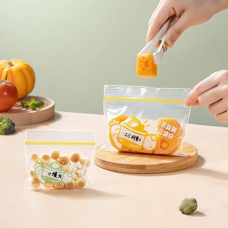 🌟Túi Đựng Thực Phẩm Trẻ Em Mini Thực Phẩm Bổ Sung Cho Bé Túi Giữ Tươi Kích Thước Nhỏ Khuẩn YQUS