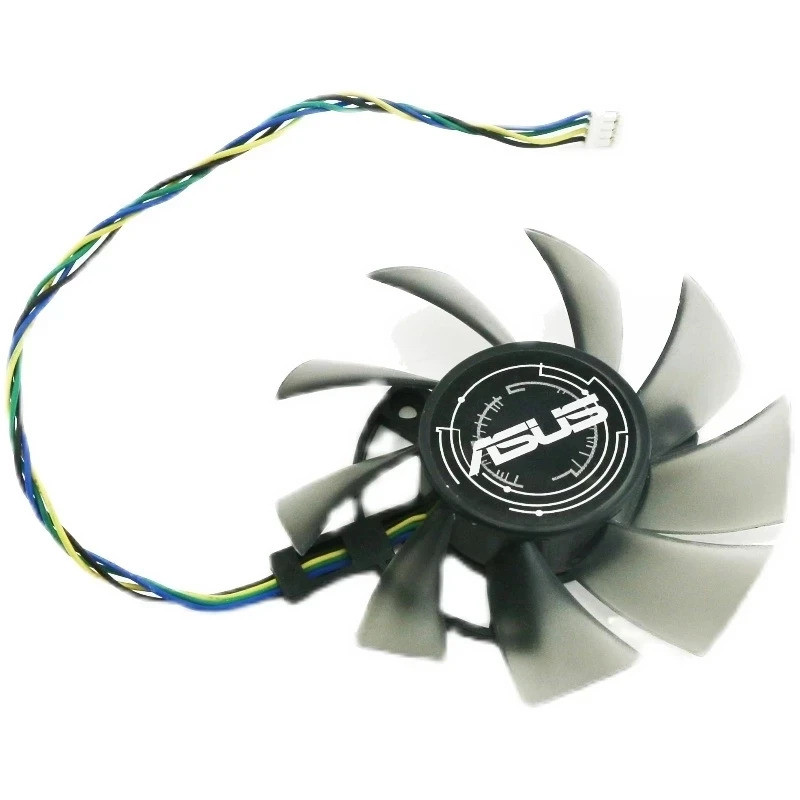 4pin 75Mm 0.50AMP DC12V T128015BU FD8015U12D Videokaart Vervaning Accessoire Quạt nóng Voor Asus Arez Ph RX550 2G Grafische
