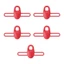 Shas 5 Chiếc Móc Giữ Câu Cá Mồi Câu Cá Jig Móc Giữ An Toàn