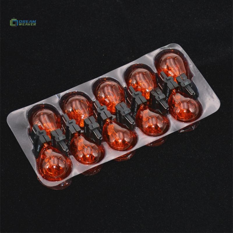 Bộ 10 Bóng Halogen Phanh/Tín Hiệu/Đuôi 3157 3057 3155 3357 3547 4157 Trắng/Hổ Phách