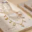 AqToCna Vỏ Sao Biển Mặt Dây Chuyền Nelace Cho Nữ Lớp Giả Ngọc Trai Phong Cách Bohemian Bãi Biển Dự Tiệc Trang Sức AqToCna