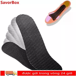 SAVORBOX 1 Cặp Chân Đế Đế Giày, Hỗ Trợ Lắp Tấm Cứng Đế Bằng Sợi Carbon, Chất Liệu Sợi Carbon Cao Cấp Siêu Mỏng Morton Nối Dài Chỉnh Hình Đế Giày Thể Thao