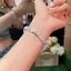 KUZHEN Tinh Tế Opal Pha Lê Đính Hạt Vòng Tay Nữ Mặt Dây Chuyền Ngôi Sao Thanh Lịch Vòng Tay Có Thể Điều Chỉnh Thời Trang Tình Bạn Trang Sức Quà Tặng HOT