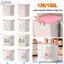 Giỏ đựng đồ gấp DAYBREAK, Hộp đựng đồ dung tích lớn Túi đựng quần áo Quilt, có tay cầm Hộp đựng quần áo chống bụi Hộp đựng quần áo