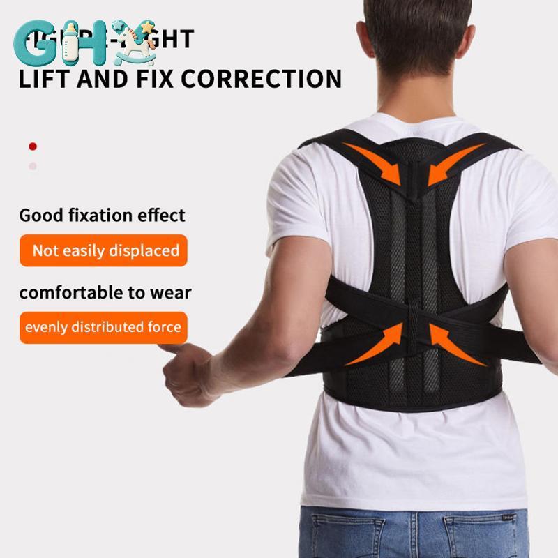 GHX Nam Nữ Ba Hỗ Trợ Có Thể Điều Chỉnh Tư Thế Corrector Thắt Lưng Vai Nẹp Hiệu Quả Hạ Ba Giảm Đau Cho Hoạt Động Hàng Ngày VN