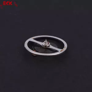Phụ kiện chuyển động đồng hồ ECK được sản xuất tại Trung Quốc NH35 / 36 Bánh xe cân bằng trắng có dây buộc tóc cho thợ đồng hồ HOT