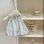 Bé gái (90-140) Phong cách mới Thời trang mùa hè Phiên bản Hàn Quốc Áo Vest + Quần short hợp thời trang