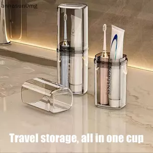 Bàn chải đánh răng AA Hộp đựng du lịch Hộp đựng bàn chải đánh răng di động trong suốt Ngoài trời / chuyến công tác / du lịch Acessories VN