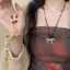 Mới Trung Quốc Retro Nhỏ Ngựa Vằn Dây Đính Hạt Vòng Cổ Nữ 2025 Cao Cấp Dài Dây Chuyền Áo Len Sản Phẩm
