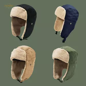 PNPIA- er Mũ Nam Nữ Thi Ấm Áp Nga Chống Gió Mũ Thời Trang Nam Nữ Mùa Đông Mũ Earflap Trượt Tuyết