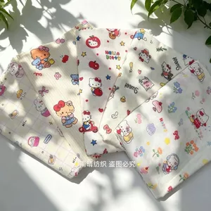 Cotton Nguyên Chất Hai Lớp Dệt Trơn Gạc Tự Làm Nước Bọt Khăn Chống Muỗi Quần Thoáng Khí Hút Mồ Hôi Đóng @