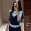 Pure Desire Áo thun đáy hoa gợi cảm được xếp lớp Bộ đồ hai mảnh đeo chéo nhỏ dành cho nữ mùa hè Hot Girl Skinny Short Top Suit