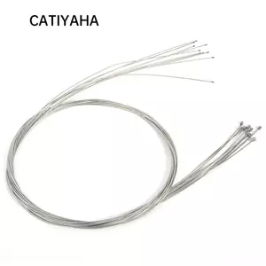 CATIYAHA 10 Chiếc Cáp Sang Số Xe Đạp, Cáp Bên Trong Mạ Kẽm Bạc Cho Xe Đạp Bộ Cáp Sang Số Toàn Diện Cho Xe Đạp Xe Đạp Đường Bộ Dây Bánh Răng